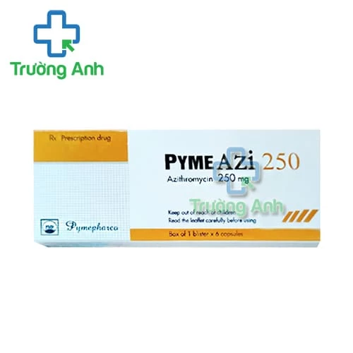 PymeAZI 250 Pymepharco - Thuốc điều trị nhiễm khuẩn